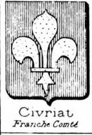 Civriat Coat of Arms / Family Crest 0