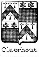 Claerhout Coat of Arms / Family Crest 0