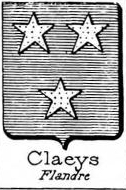 Claeys Coat of Arms / Family Crest 1