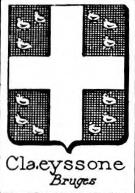 Claeyssone Coat of Arms / Family Crest 0