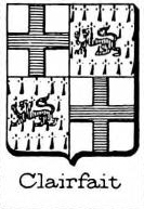 Clairfait Coat of Arms / Family Crest 0