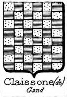 Claissone Coat of Arms / Family Crest 1
