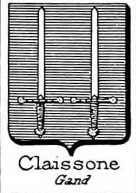 Claissone Coat of Arms / Family Crest 0