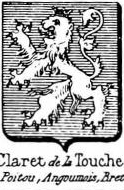 Claret Coat of Arms / Family Crest 3