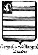 Clarges Coat of Arms / Family Crest 2