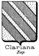 Clariana Coat of Arms / Family Crest 0