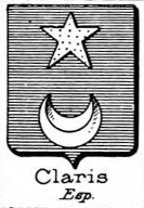 Claris Coat of Arms / Family Crest 1