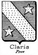 Claris Coat of Arms / Family Crest 0