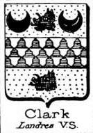 Clark Coat of Arms / Family Crest 1