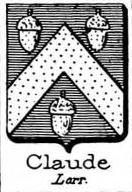 Claude Coat of Arms / Family Crest 2