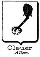 Clauer Coat of Arms / Family Crest 0
