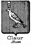 Claur Coat of Arms / Family Crest 0