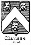 Clausse Coat of Arms / Family Crest 0