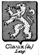 Claux Coat of Arms / Family Crest 1