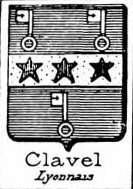 Clavel Coat of Arms / Family Crest 3