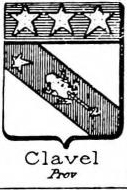 Clavel Coat of Arms / Family Crest 4