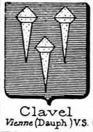 Clavel Coat of Arms / Family Crest 8