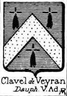 Clavel Coat of Arms / Family Crest 2