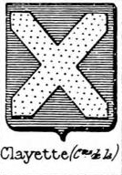 Clayette Coat of Arms / Family Crest 0