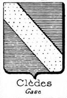 Cledes Coat of Arms / Family Crest 0