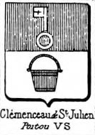 Clemenceau Coat of Arms / Family Crest 0