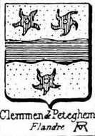 Clemmen Coat of Arms / Family Crest 1