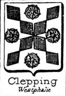 Clepping Coat of Arms / Family Crest 1