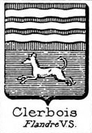 Clerbois Coat of Arms / Family Crest 0