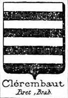 Clerembaut Coat of Arms / Family Crest 0