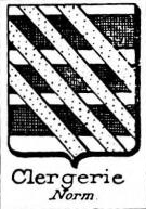 Clergerie Coat of Arms / Family Crest 0