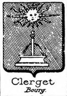 Clerget Coat of Arms / Family Crest 0