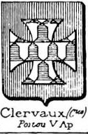 Clervaulx Coat of Arms / Family Crest 1