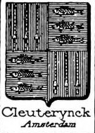 Cleuterynck Coat of Arms / Family Crest 0