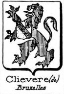 Clievere Coat of Arms / Family Crest 0