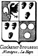 Clockener Coat of Arms / Family Crest 0