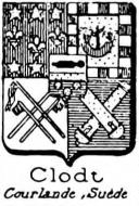 Clodt Coat of Arms / Family Crest 2