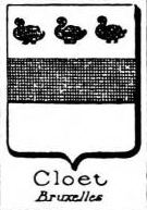 Cloet Coat of Arms / Family Crest 2