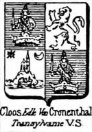 Cloos Coat of Arms / Family Crest 2