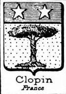 Clopin Coat of Arms / Family Crest 0