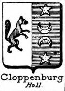 Cloppenburgh Coat of Arms / Family Crest 0