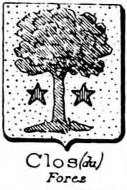 Clos Coat of Arms / Family Crest 3