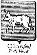 Clos Coat of Arms / Family Crest 4