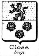 Close Coat of Arms / Family Crest 6