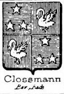 Clossmann Coat of Arms / Family Crest 0