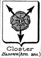 Closter Coat of Arms / Family Crest 1