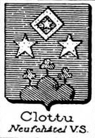 Clottu Coat of Arms / Family Crest 1