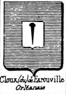 Cloux Coat of Arms / Family Crest 1