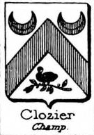 Clozier Coat of Arms / Family Crest 0