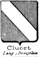 Cluset Coat of Arms / Family Crest 0
