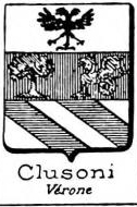 Clusoni Coat of Arms / Family Crest 0